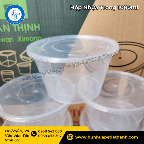 hộp nhựa trong 1000ml giá rẻ sốc chỉ cần chốt đơn 2 hộp nhựa trong 1000ml giá rẻ sốc chỉ cần chốt đơn 2