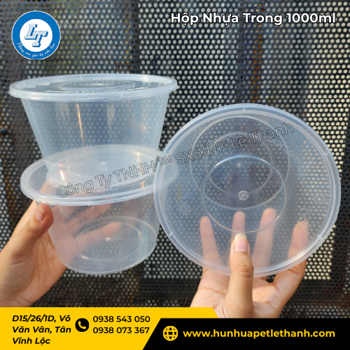 hộp nhựa trong 1000ml giá rẻ sốc chỉ cần chốt đơn 4 hộp nhựa trong 1000ml giá rẻ sốc chỉ cần chốt đơn 4