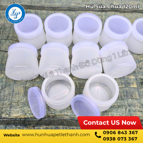 hũ sữa chua nhựa mờ 120ml giá rẻ tại TP.HCM 4 hũ sữa chua nhựa mờ 120ml giá rẻ tại TP.HCM 4