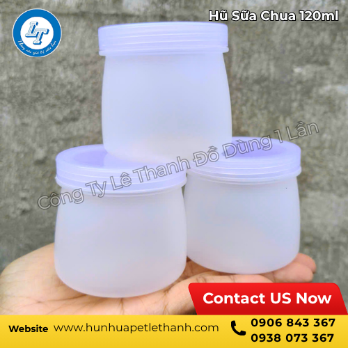 hũ sữa chua nhựa mờ 120ml giá rẻ tại TP.HCM 1 hũ sữa chua nhựa mờ 120ml giá rẻ tại TP.HCM 1