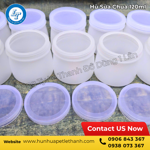 hũ sữa chua nhựa mờ 120ml giá rẻ tại TP.HCM 2 hũ sữa chua nhựa mờ 120ml giá rẻ tại TP.HCM 2