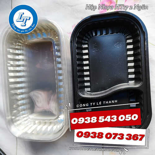 xưởng bán hộp nhựa đế đen HT17 giá sỉ 2 ngăn xưởng bán hộp nhựa đế đen HT17 giá sỉ 2 ngăn