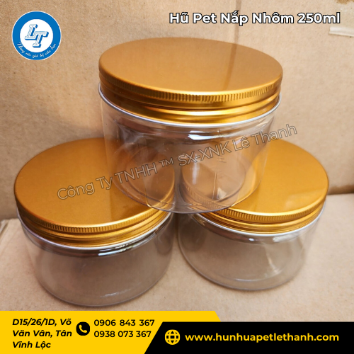 sỉ lớn hũ nắp nhôm 250ml giao hàng nhanh 2 sỉ lớn hũ nắp nhôm 250ml giao hàng nhanh 2