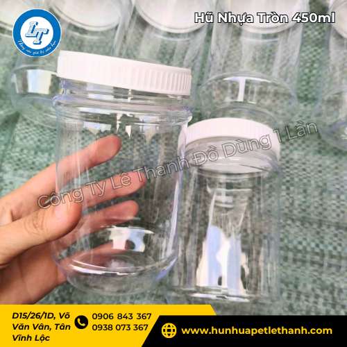hũ nhựa 450ml có sẵn số lượng lớn giá tốt 4 hũ nhựa 450ml có sẵn số lượng lớn giá tốt 4