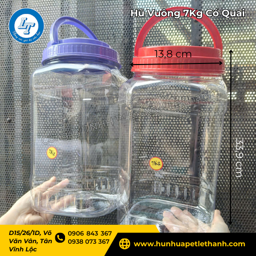 hộp PET quai xách giá rẻ đủ size 4kg 5kg 7kg 10kg có sẵn 3 hộp PET quai xách giá rẻ đủ size 4kg 5kg 7kg 10kg có sẵn 3