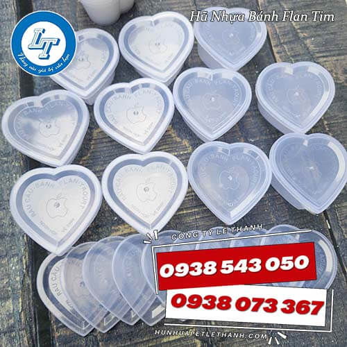 set 50 hũ nhựa đựng bánh flan trái tim giá rẻ 4 set 50 hũ nhựa đựng bánh flan trái tim giá rẻ 4