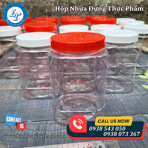 Hũ Nhựa 2kg - 1,6kg Hũ Nhựa 2kg - 1,6kg