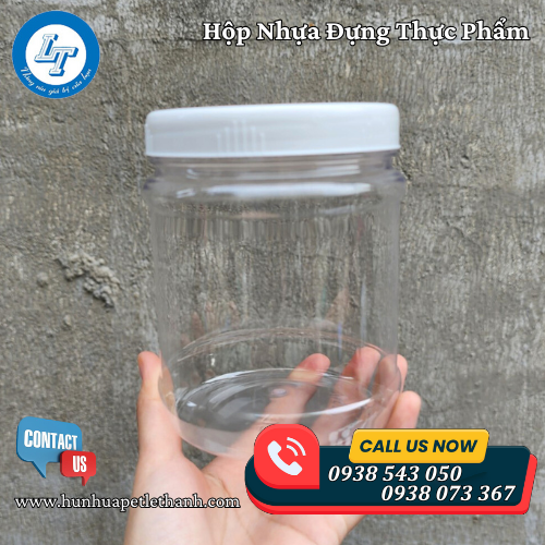 Hũ Nhựa Tròn 80 Hũ Nhựa Tròn 80