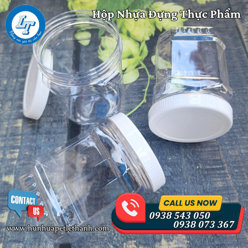 Hũ Nhựa Vuông 80 Hũ Nhựa Vuông 80