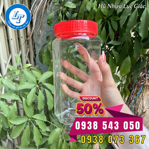 hũ nhựa lục giác giá sỉ tại kho xưởng HCM hũ nhựa lục giác giá sỉ tại kho xưởng HCM