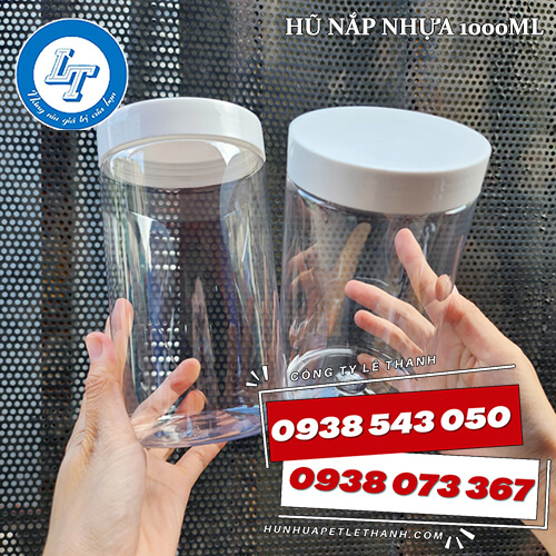 hũ nhựa giá rẻ nắp nhiều màu 5 hũ nhựa giá rẻ nắp nhiều màu 5