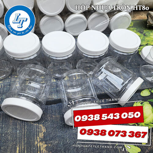hũ nhựa PET nắp trắng giá sỉ Tiền Giang 6 hũ nhựa PET nắp trắng giá sỉ Tiền Giang 6