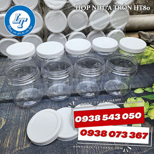 hũ nhựa PET nắp trắng giá sỉ Tiền Giang 5 hũ nhựa PET nắp trắng giá sỉ Tiền Giang 5