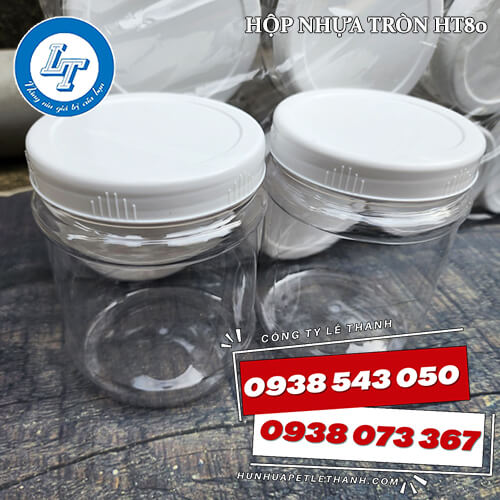 hũ nhựa PET nắp trắng giá sỉ Tiền Giang 3 hũ nhựa PET nắp trắng giá sỉ Tiền Giang 3