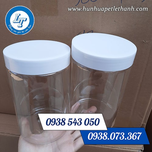 >>hũ PET nắp nhựa 900ml<< >>hũ PET nắp nhựa 900ml<<