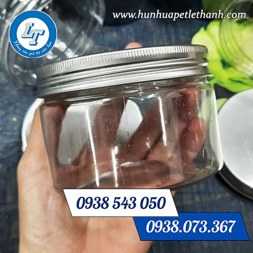 >>hũ nhựa PET nắp nhôm 250ml<< >>hũ nhựa PET nắp nhôm 250ml<<