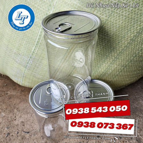 mua bán hũ nhựa PET nắp nhôm xé giá sỉ 1000ml 2 mua bán hũ nhựa PET nắp nhôm xé giá sỉ 1000ml 2
