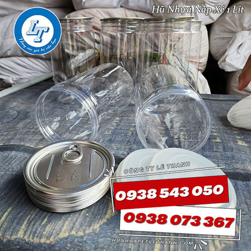 mua bán hũ nhựa PET nắp nhôm xé giá sỉ 1000ml 4 mua bán hũ nhựa PET nắp nhôm xé giá sỉ 1000ml 4
