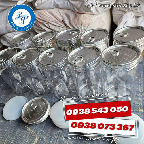 mua bán hũ nhựa PET nắp nhôm xé giá sỉ 1000ml 5 mua bán hũ nhựa PET nắp nhôm xé giá sỉ 1000ml 5