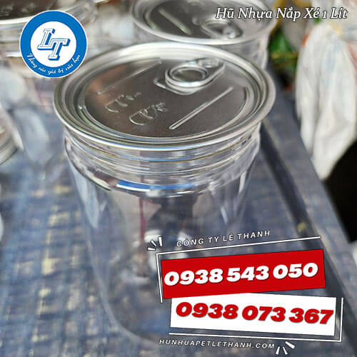 mua bán hũ nhựa PET nắp nhôm xé giá sỉ 1000ml 1 mua bán hũ nhựa PET nắp nhôm xé giá sỉ 1000ml 1