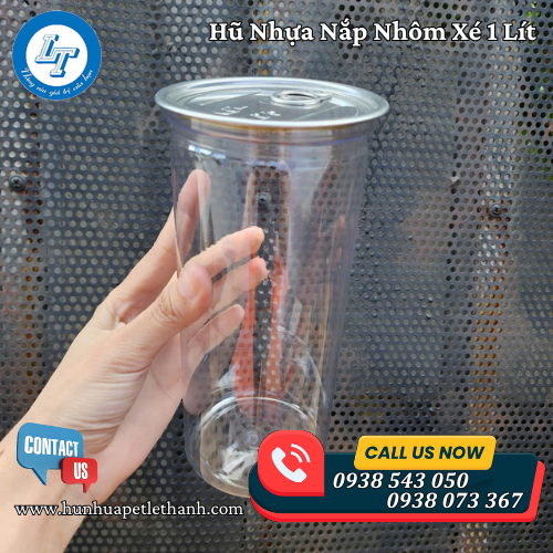 Hũ Nhựa Nắp Nhôm Xé Miệng 1000ml Hũ Nhựa Nắp Nhôm Xé Miệng 1000ml