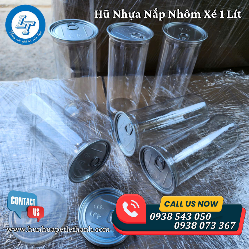 Hũ nhựa nắp nhôm xé miệng giá rẻ đóng gói thực phẩm 2 Hũ nhựa nắp nhôm xé miệng giá rẻ đóng gói thực phẩm 2