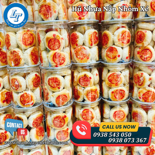 Hũ nhựa nắp nhôm xé miệng giá rẻ đóng gói thực phẩm 1 Hũ nhựa nắp nhôm xé miệng giá rẻ đóng gói thực phẩm 1