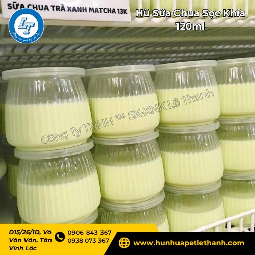 hũ sữa chua sọc khía 120ml bền, trong, đẹp giá xưởng 3 hũ sữa chua sọc khía 120ml bền, trong, đẹp giá xưởng 3