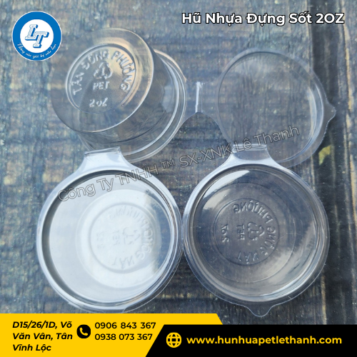 hũ nhựa đựng sốt 2oz giá xưởng ưu đãi 2 hũ nhựa đựng sốt 2oz giá xưởng ưu đãi 2