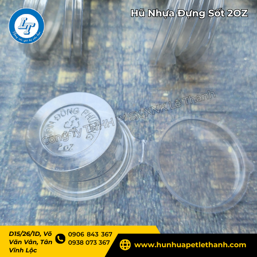 hũ nhựa đựng sốt 2oz giá xưởng ưu đãi 5 hũ nhựa đựng sốt 2oz giá xưởng ưu đãi 5