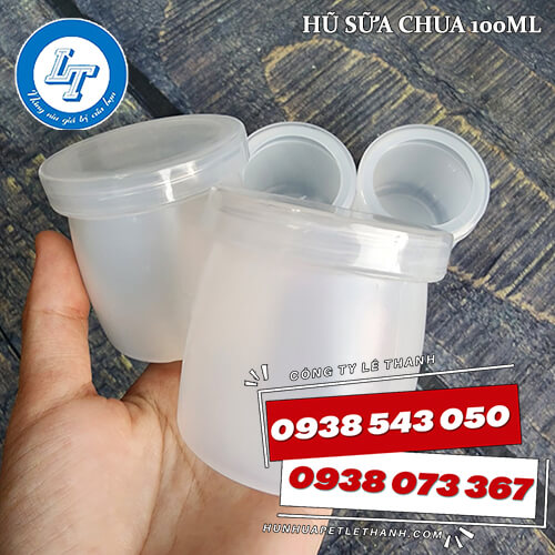 hũ sữa chua nhựa 100ml giá sỉ Tiền Giang 2 hũ sữa chua nhựa 100ml giá sỉ Tiền Giang 2