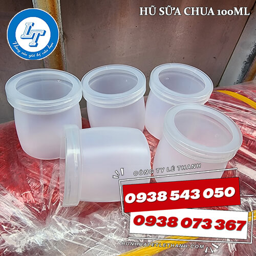 hũ sữa chua nhựa 100ml giá sỉ Tiền Giang 3 hũ sữa chua nhựa 100ml giá sỉ Tiền Giang 3