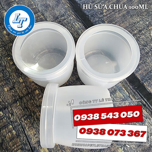 hũ sữa chua nhựa 100ml giá sỉ Tiền Giang 1 hũ sữa chua nhựa 100ml giá sỉ Tiền Giang 1