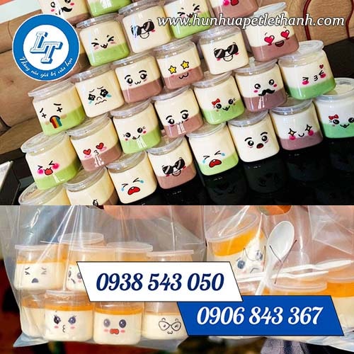 hũ sữa chua PET trong giá sỉ hũ sữa chua PET trong giá sỉ