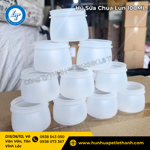 hũ sữa chua lùn 100ml đẹp giá rẻ bất ngờ tại Lê Thanh 5 hũ sữa chua lùn 100ml đẹp giá rẻ bất ngờ tại Lê Thanh 5
