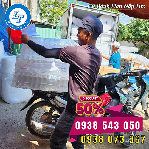 hộp nhựa làm bánh flan nắp tim giá sỉ hộp nhựa làm bánh flan nắp tim giá sỉ