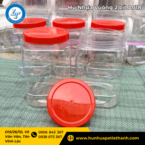 nguồn sỉ hũ nhựa vuông 2 lít siêu rẻ tại TP.HCM 3 nguồn sỉ hũ nhựa vuông 2 lít siêu rẻ tại TP.HCM 3