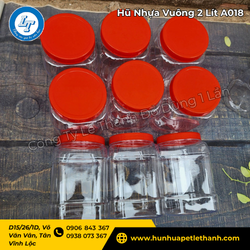 nguồn sỉ hũ nhựa vuông 2 lít siêu rẻ tại TP.HCM 4 nguồn sỉ hũ nhựa vuông 2 lít siêu rẻ tại TP.HCM 4