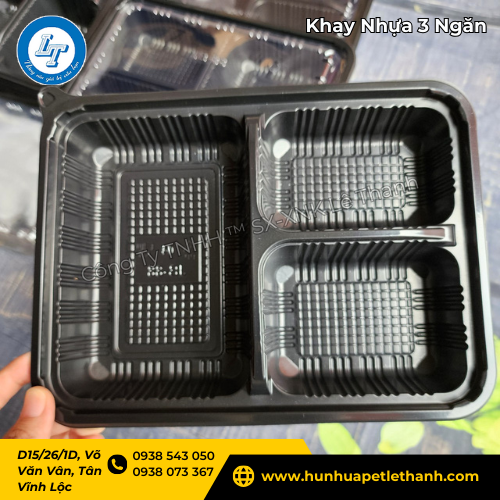 khay nhựa 3 ngăn giá rẻ tiện lợi cho suất ăn công nghiệp 1 khay nhựa 3 ngăn giá rẻ tiện lợi cho suất ăn công nghiệp 1