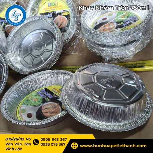 Khay nhôm tròn tiện lợi giá rẻ chuyên sỉ 5 Khay nhôm tròn tiện lợi giá rẻ chuyên sỉ 5