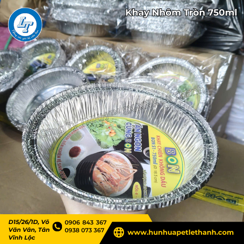 Khay nhôm tròn tiện lợi giá rẻ chuyên sỉ 1 Khay nhôm tròn tiện lợi giá rẻ chuyên sỉ 1