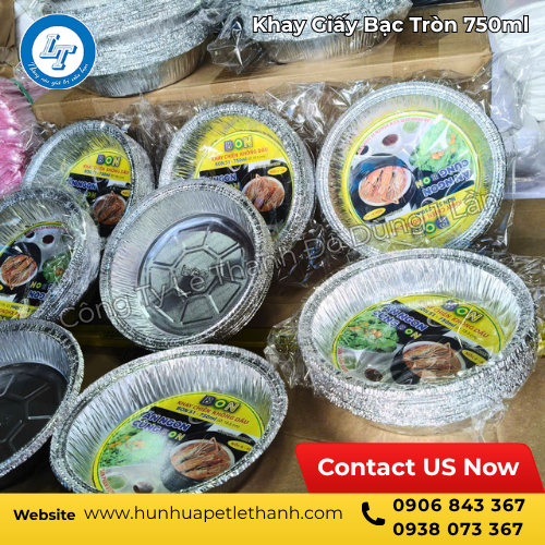 khay giấy bạc tròn 750ml giá rẻ ghé ngay xưởng 2 khay giấy bạc tròn 750ml giá rẻ ghé ngay xưởng 2