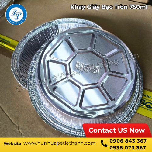 khay giấy bạc tròn 750ml giá rẻ ghé ngay xưởng 1 khay giấy bạc tròn 750ml giá rẻ ghé ngay xưởng 1