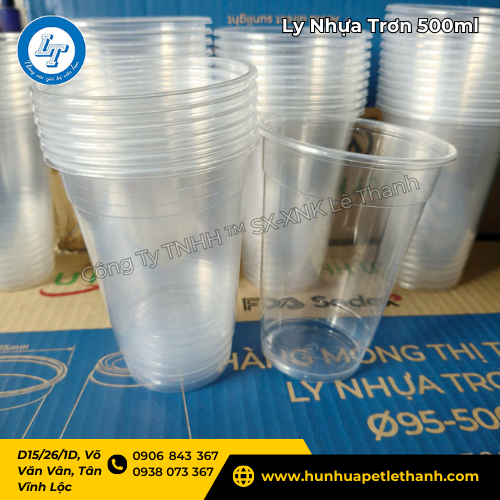 ly PP trơn 500ml trà sữa giá sỉ cho quán 2 ly PP trơn 500ml trà sữa giá sỉ cho quán 2