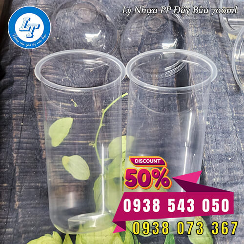 ly nhựa đáy bầu 700ml giá sỉ rẻ ly nhựa đáy bầu 700ml giá sỉ rẻ