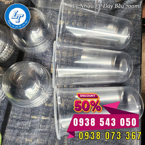 ly nhựa đáy bầu 700ml giá sỉ rẻ ly nhựa đáy bầu 700ml giá sỉ rẻ
