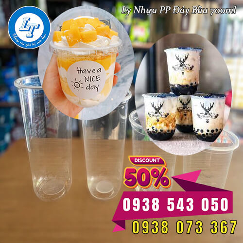 ly nhựa đáy bầu 700ml giá sỉ rẻ ly nhựa đáy bầu 700ml giá sỉ rẻ