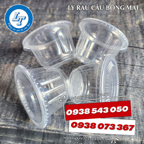 ly rau câu Bông Mai giá sỉ, giá buôn rẻ 2 ly rau câu Bông Mai giá sỉ, giá buôn rẻ 2