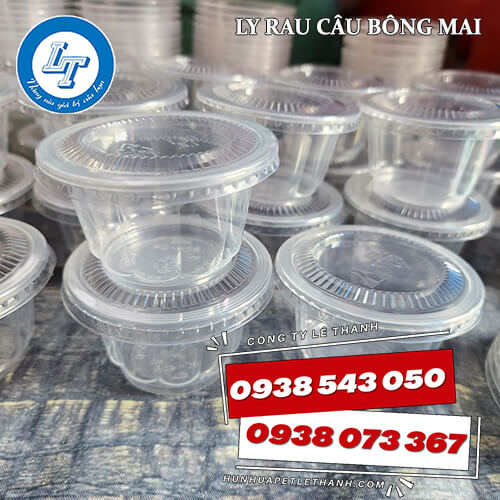 ly rau câu Bông Mai giá sỉ, giá buôn rẻ 5 ly rau câu Bông Mai giá sỉ, giá buôn rẻ 5