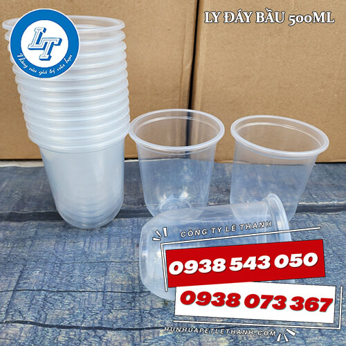 Gốc giá sỉ ly nhựa bầu 500ml Tiền Giang 3 Gốc giá sỉ ly nhựa bầu 500ml Tiền Giang 3